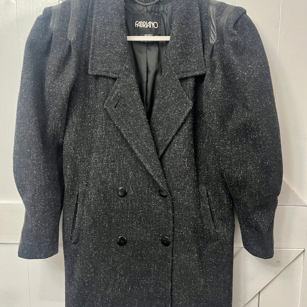 Vintage Fabriano wool blend coat